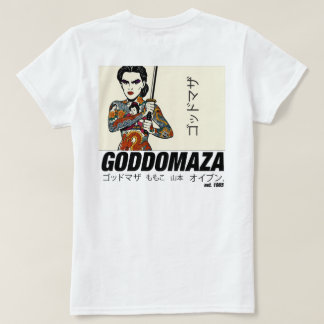 CAMISETA GODDOMAZA EST. 1985 MUJERES LECHE BLANCA