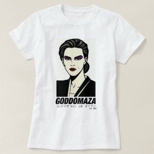 CAMISETA GODDOMAZA EST. 1985 MUJERES LECHE BLANCA