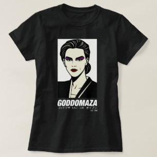 CAMISETA GODDOMAZA EST. 1985 PT. 1 MUJERES NEGRAS TEE