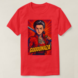 CAMISETA GODDOMAZA MALO UNA BICICLETA
