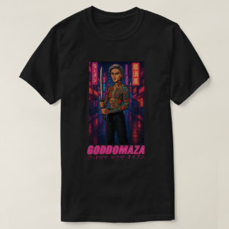CAMISETA GODDOMAZA NEON PINK HOMBRES TELÉFONO NEGRO
