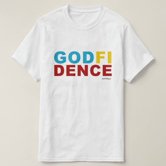 CAMISETA GODFIDENCE CLR (Diseño del anverso)
