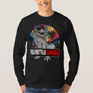 Camiseta Godmaternal sauro Rex Dinosaurio Madrina Saurus Fa