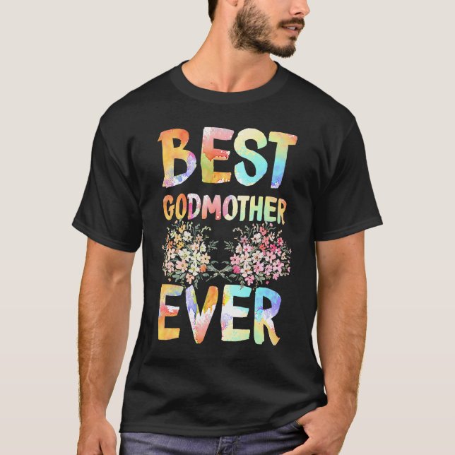 Camiseta Godmommy Best Godmother Ever (Anverso)