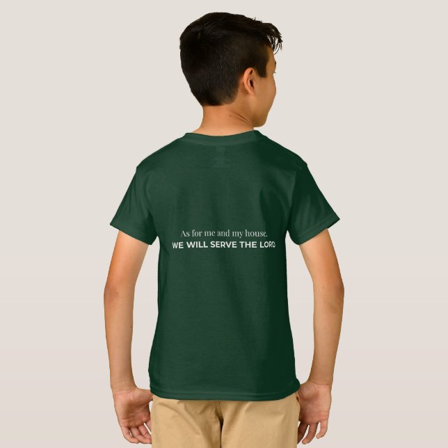 Camiseta God's Family Kids  (Reverso completo)