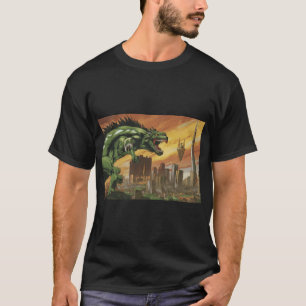 Camiseta Godzilla como el Monstruo Kaiju