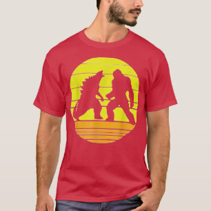Camiseta GodzillaVSKong Sunset Battle