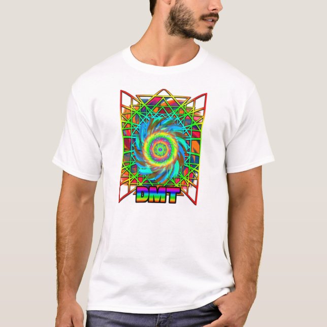 Camiseta Goetix - wormhole del DMT - xl (Anverso)