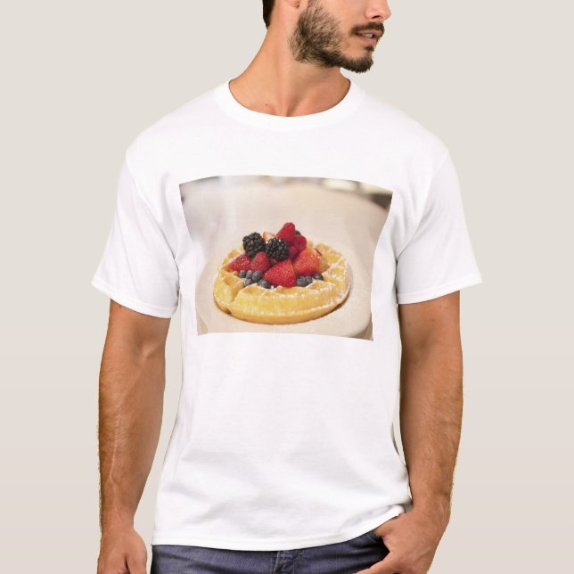Camiseta Gofre de fruta fresca (Anverso)