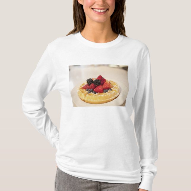 Camiseta Gofre de fruta fresca (Anverso)
