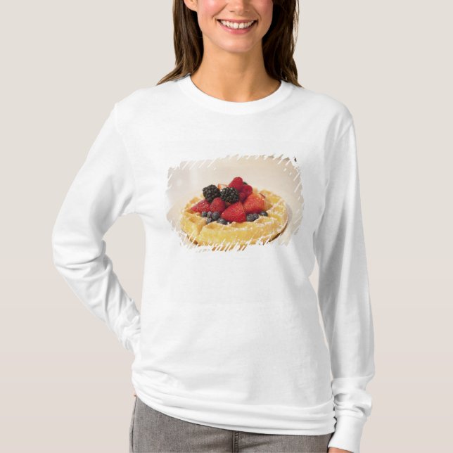 Camiseta Gofre de fruta fresca (Anverso)