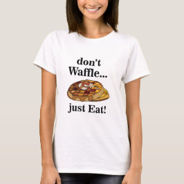 Camiseta Gofres Comida Divertida