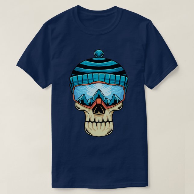 Camiseta Goggles de esquí (Diseño del anverso)