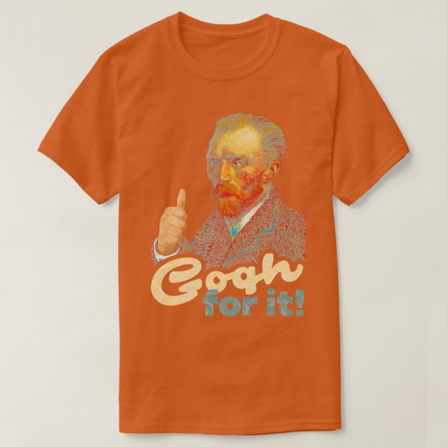 Camiseta Gogh For It (Diseño del anverso)