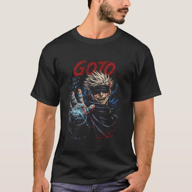 Camiseta GOJO – Infinite Void Executioner (Anverso)