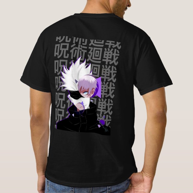 Camiseta Gojo - Jujutsu (Reverso)