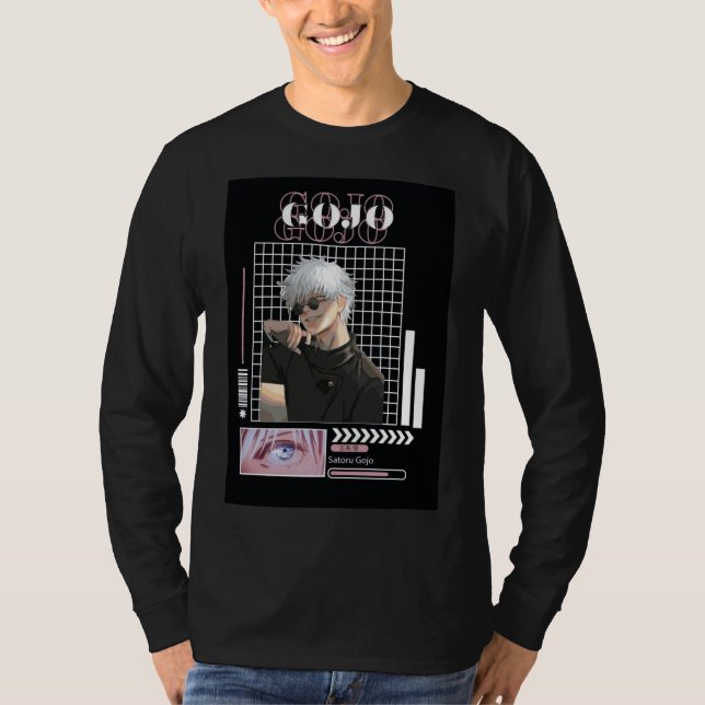 Camiseta Gojo saturo (Anverso)