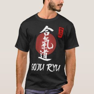 Camiseta Goju Ryu Karate Uniforme Goju Ryu Uniforme Calligr