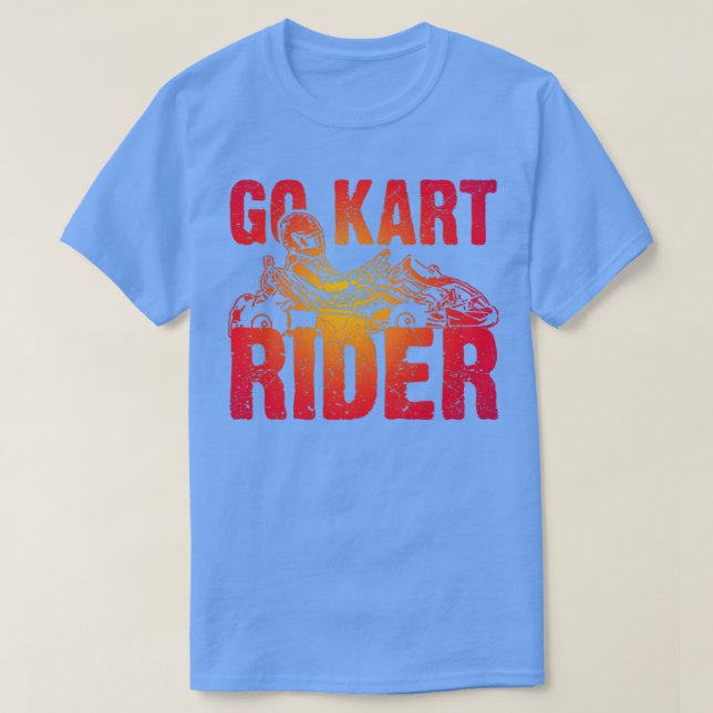 Camiseta GoKart Rider (Diseño del anverso)