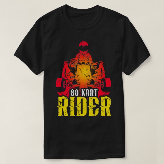 Camiseta GoKart Rider7 (Diseño del anverso)