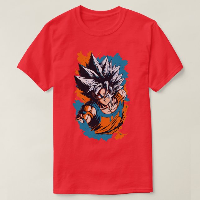 Camiseta Goku (Diseño del anverso)