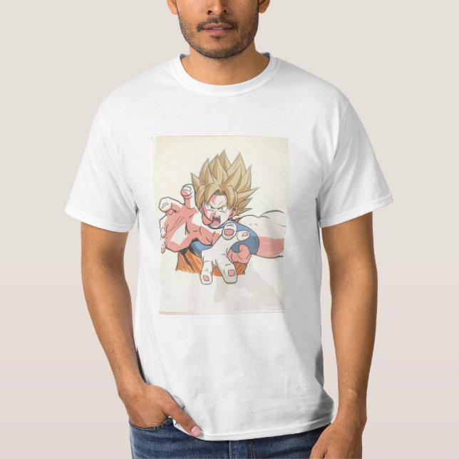 Camiseta Goku cameha (Anverso)
