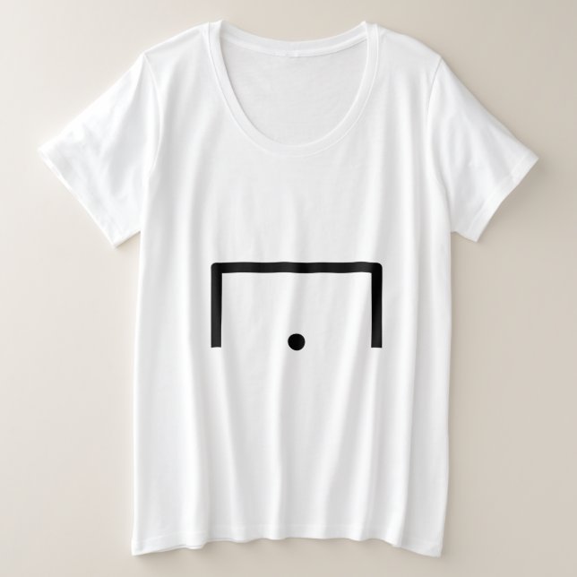 Camiseta gol (Anverso del diseño)