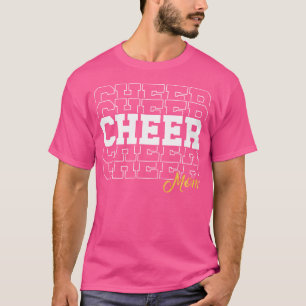 Camiseta Gol Cheer Máxima Fan Porrista Negro Amarillo