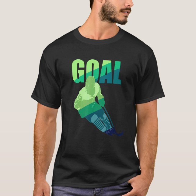 Camiseta Gol de hockey sobre hielo (Anverso)