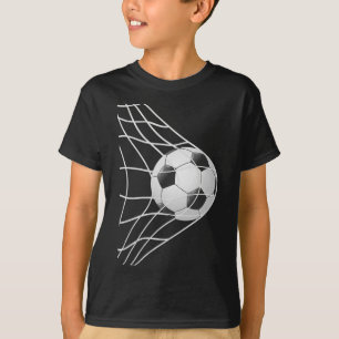 Camiseta Gol Ganador Fútbol Pelota Dentro de la Red, Genial