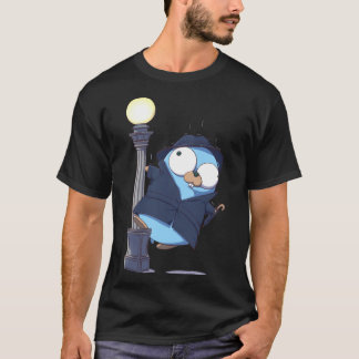 Camiseta Golang Gopher Go Singing In The Rain without Backg