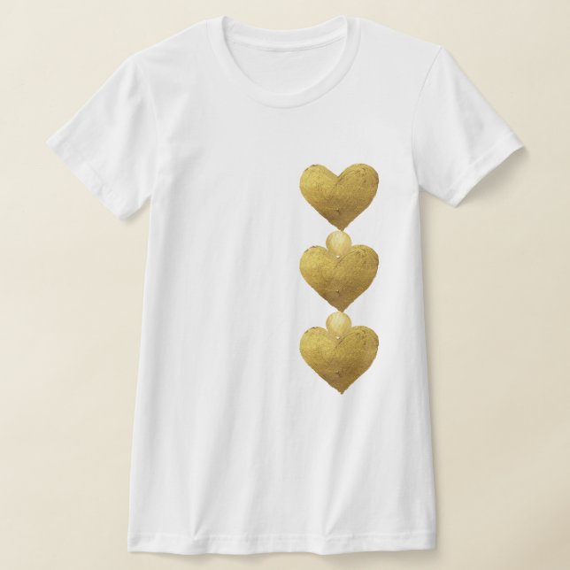 Camiseta Gold Hearts (Distribución)