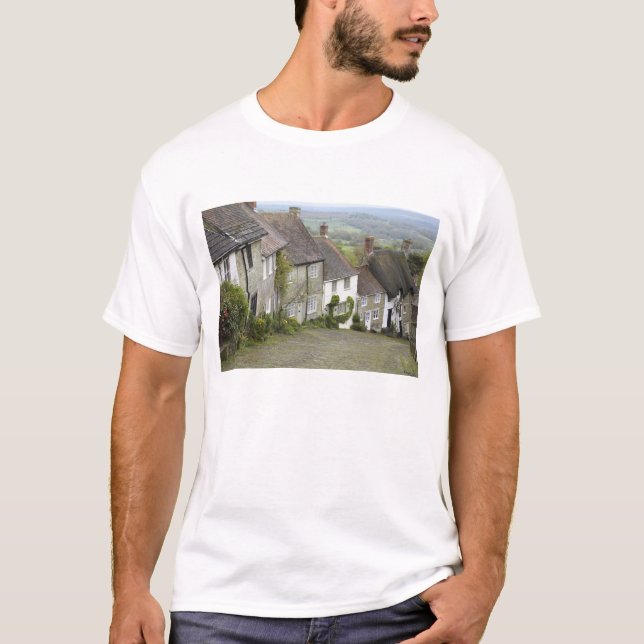 Camiseta Gold Hill, Shaftesbury, Dorset, Inglaterra, United (Anverso)