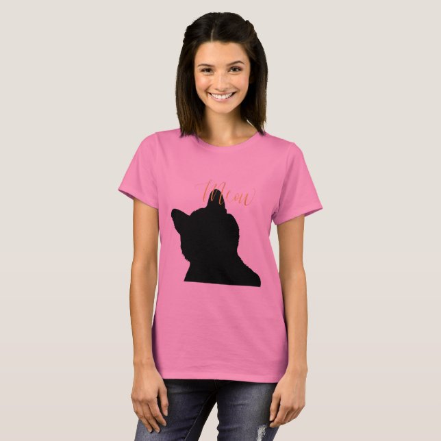 Camiseta Gold Meow Kitty (Anverso completo)