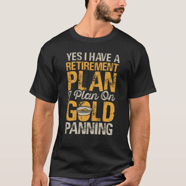 Camiseta Gold Prospector Gold Miner Digger Treasure Hunting (Anverso)
