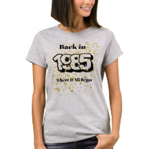 Camiseta Gold Splash 1985