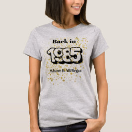 Camiseta Gold Splash 1985