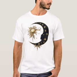 Camiseta Gold Sun & Moon