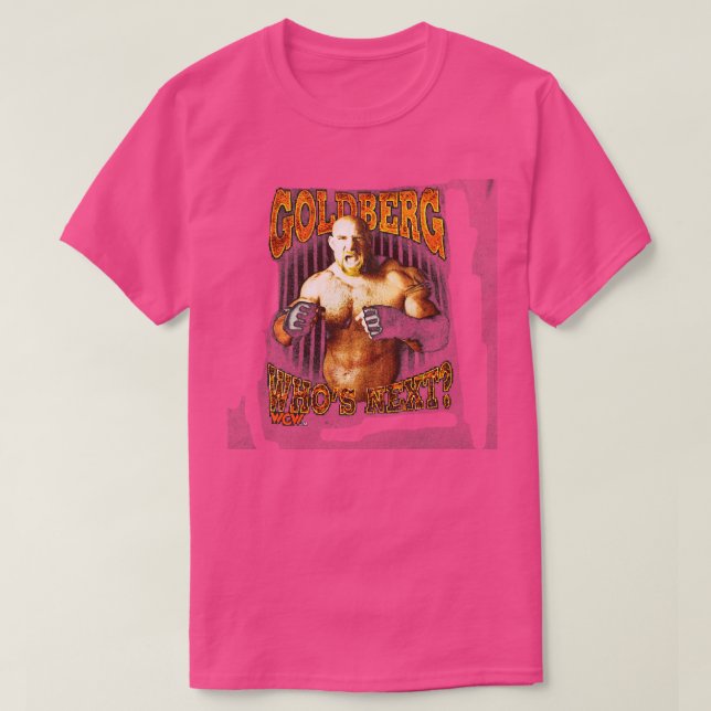 Camiseta Goldberg quién sigue (Diseño del anverso)