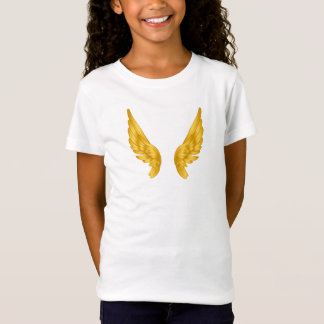 Camiseta Golden Angel Wings – Empower Her Shine Tee