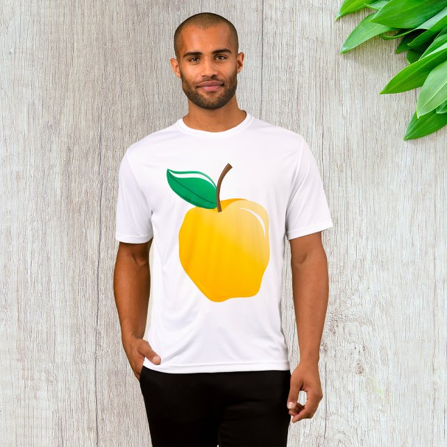 Camiseta Golden Apple Bright Yellow Fruit (Subido por el creador)