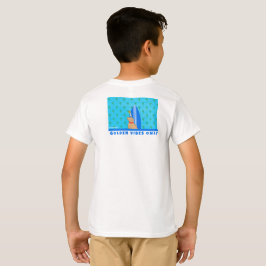 Camiseta Golden Beach Solo Vibes Para Niños"
