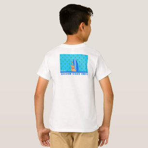 Camiseta Golden Beach Solo Vibes Para Niños"