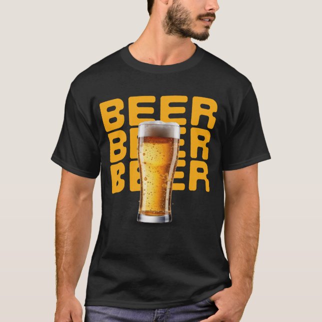 Camiseta Golden Beer Bliss (Anverso)