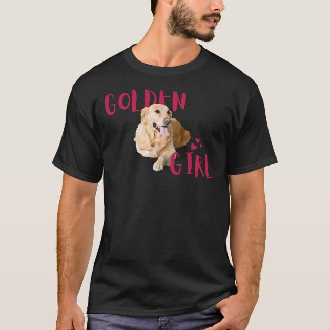 Camiseta Golden Chica Retriever (Anverso)