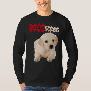 Camiseta Golden Cute Labrador Retriever Puppy