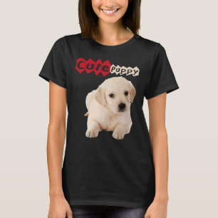 Camiseta Golden Cute Labrador Retriever Puppy