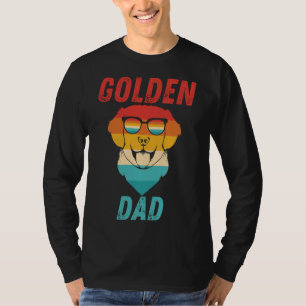 Camiseta Golden Dad Funny Retriever
