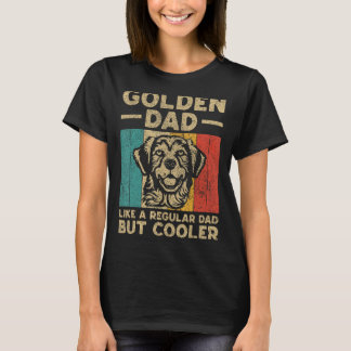 Camiseta Golden Dad Retro Golden Retriever