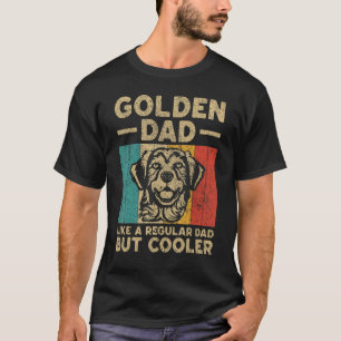 Camiseta Golden Dad Retro Golden Retriever